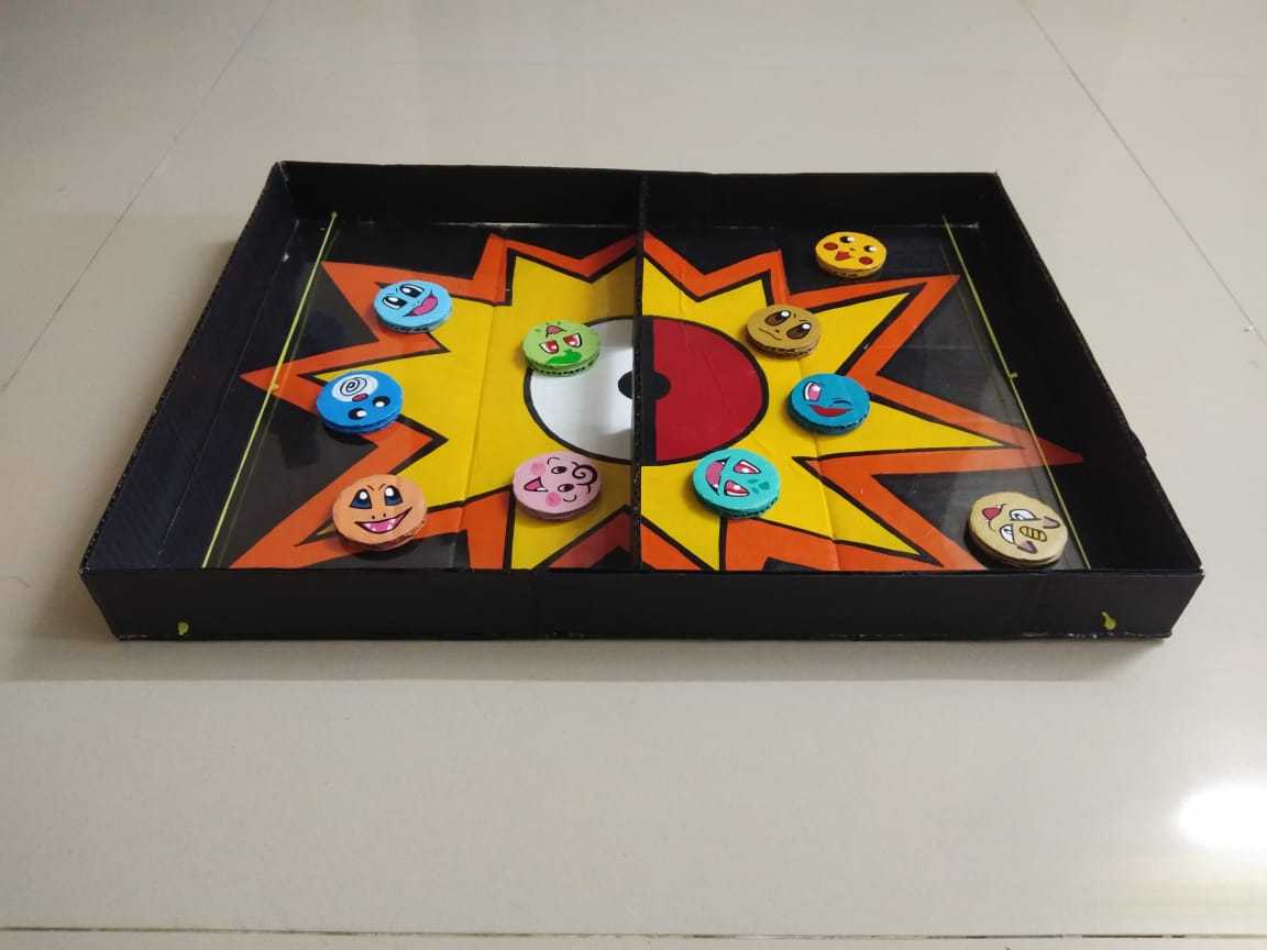 Unique Finger DIY Hockey Game with Fevicreate for Kids to Learn