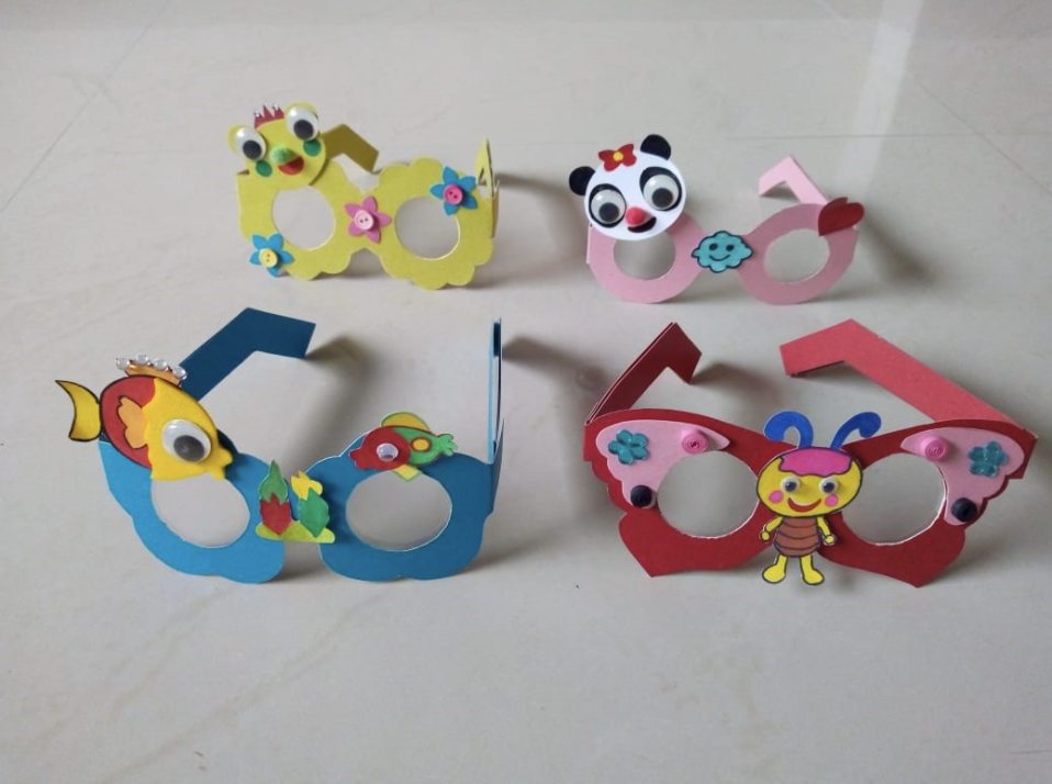 DIY Summer Goggles Craft Activity for Kids