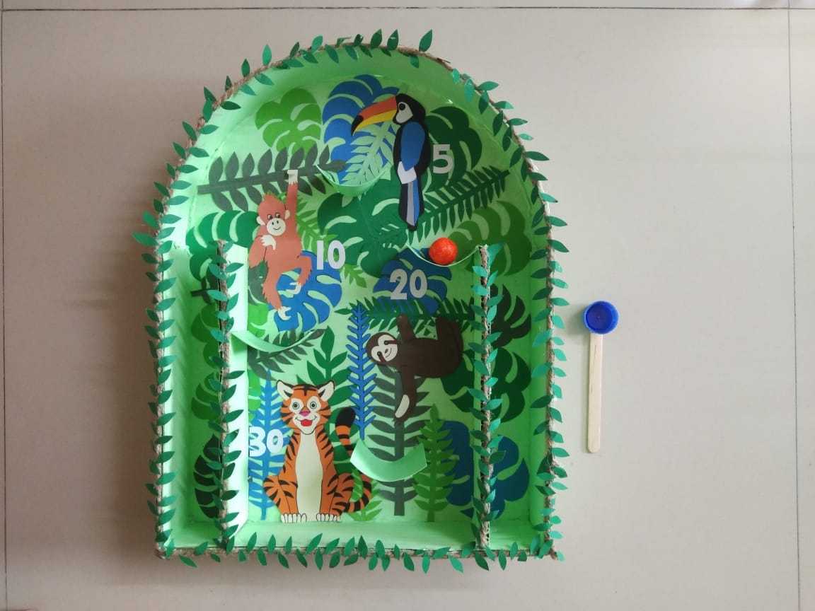 DIY Number Toss Game Craft for Students