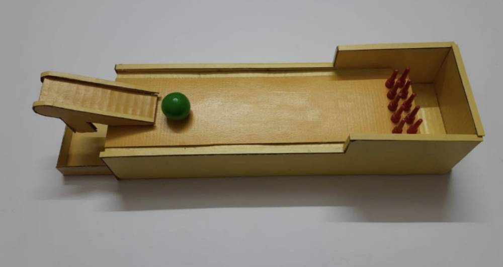 Easy DIY Mini Bowling Game Craft with Fevicreate for Kids