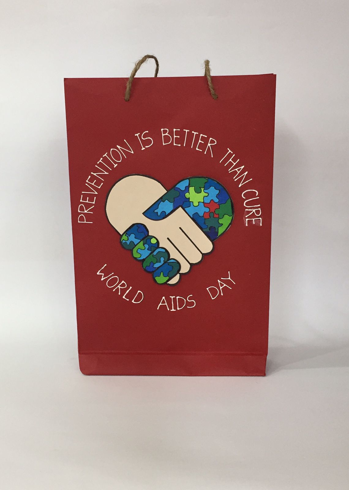 World Aids Day - DIY Paper Bag