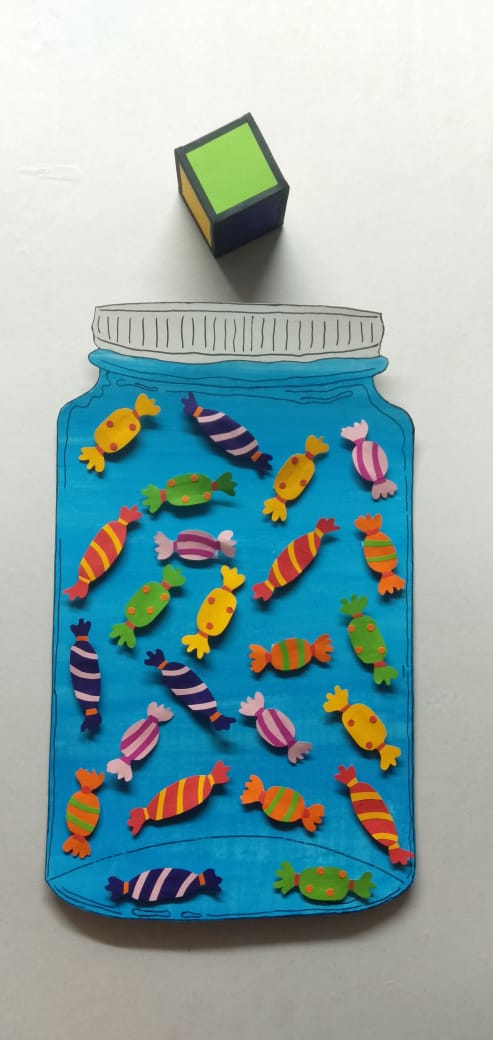 DIY Catch Your Toffees with Coloured Chart Papers