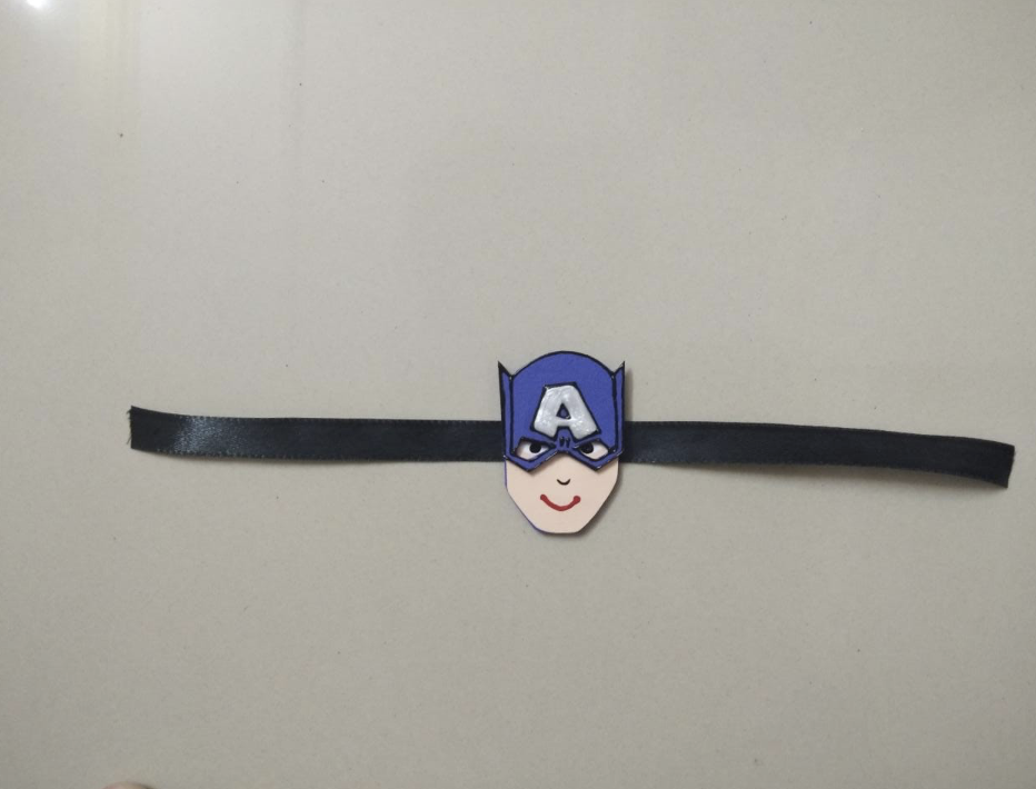 Superhero Rakhi Craft Activity for Kids