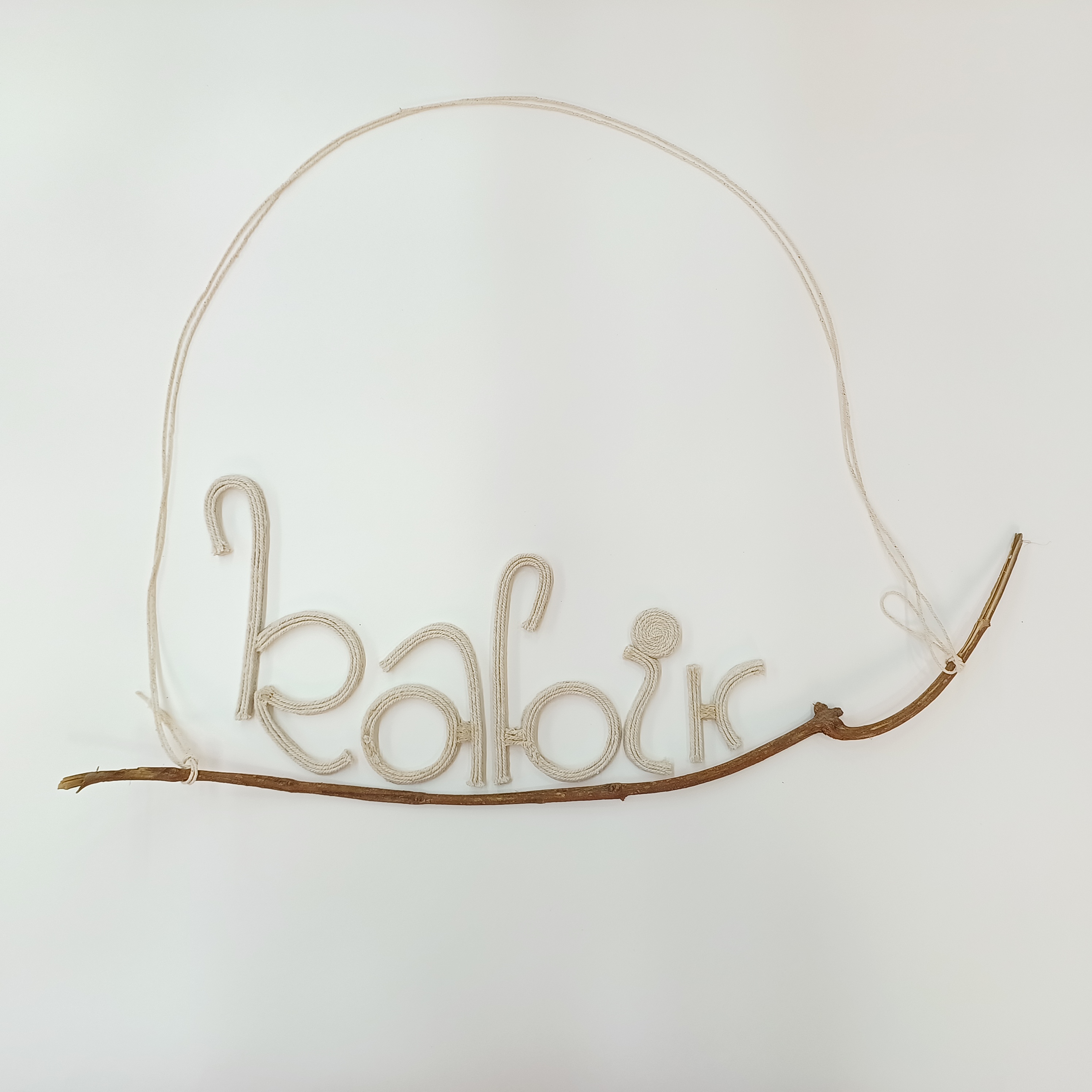 Easy Gandhi Jayanti Name Plate Craft for Kids