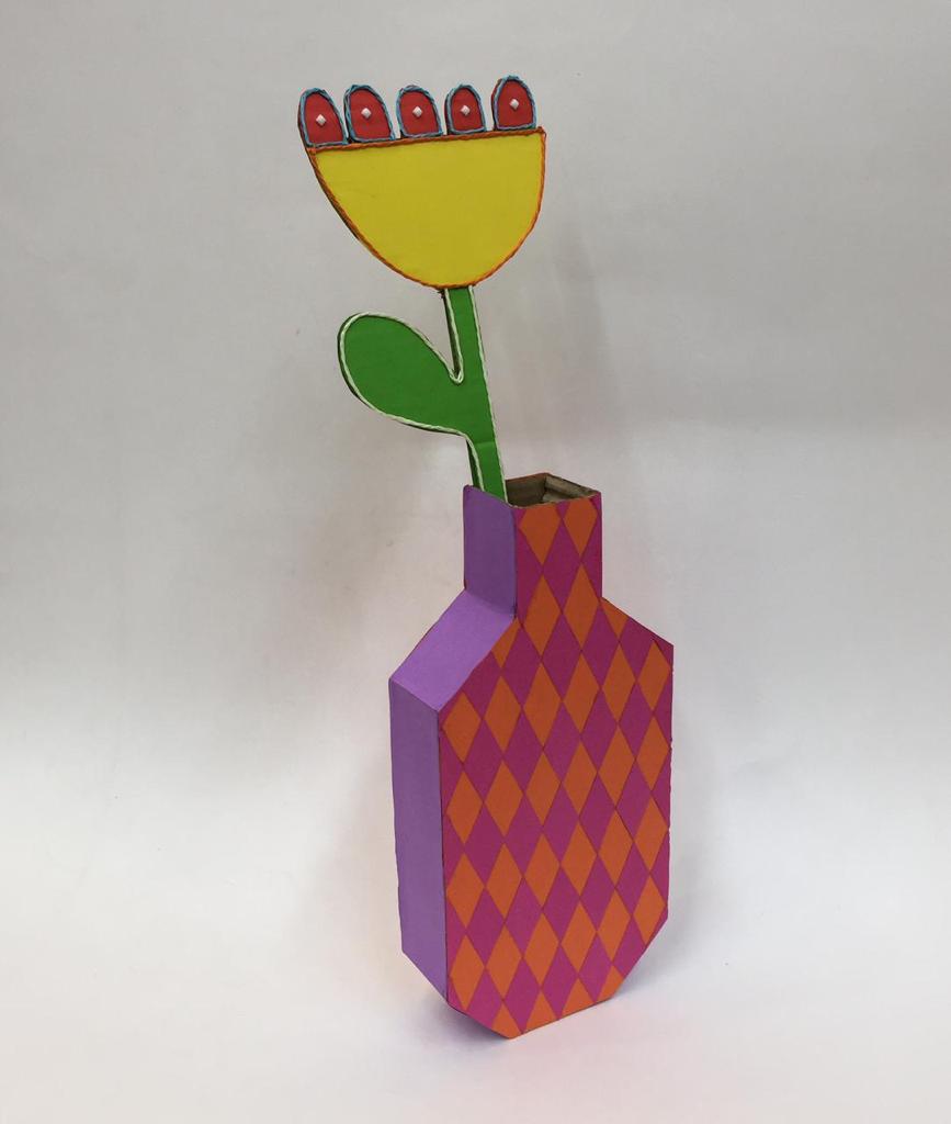 How to Make Table Top Vase Craft for Kids