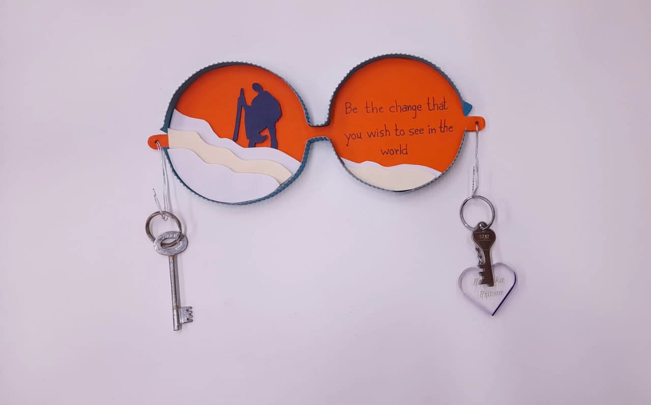 Independence Day Key Holder Craft for Kids