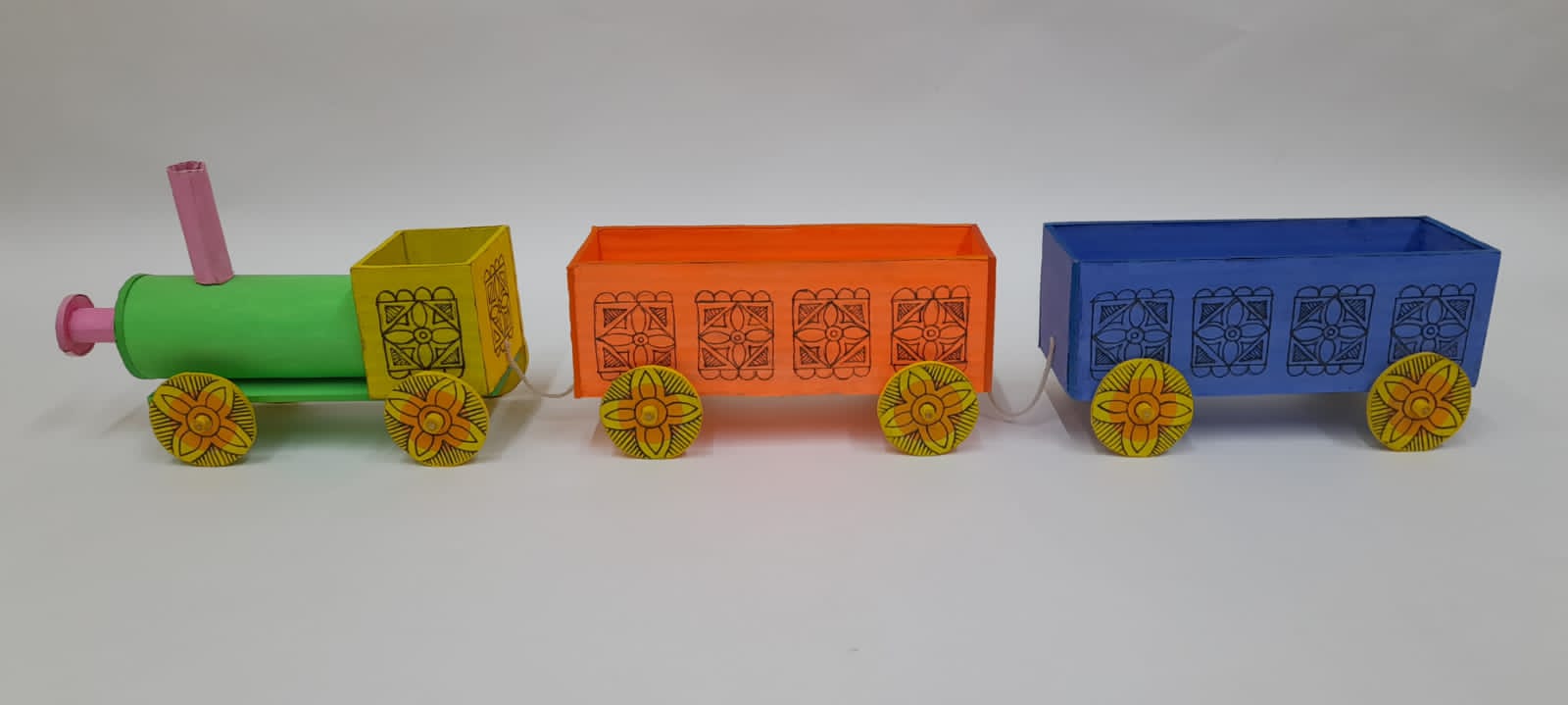 Easy to Make Train Craft Ideas for World Heritage Day