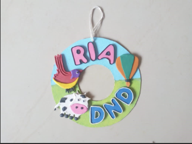 Make a Door Hanger Craft for Kids