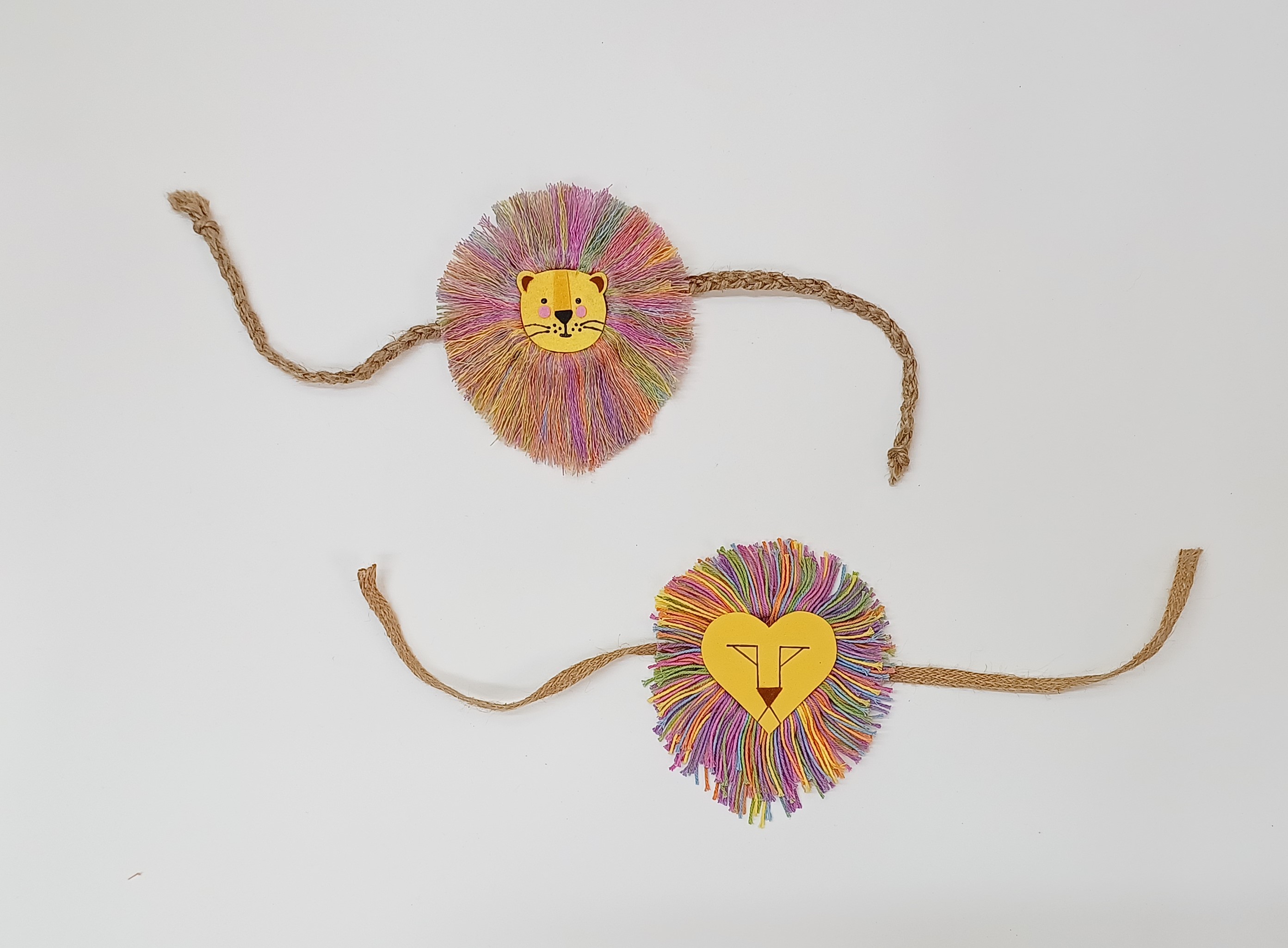 DIY Magnificent Lion Rakhi Craft With Cardboard & Foam Sheet