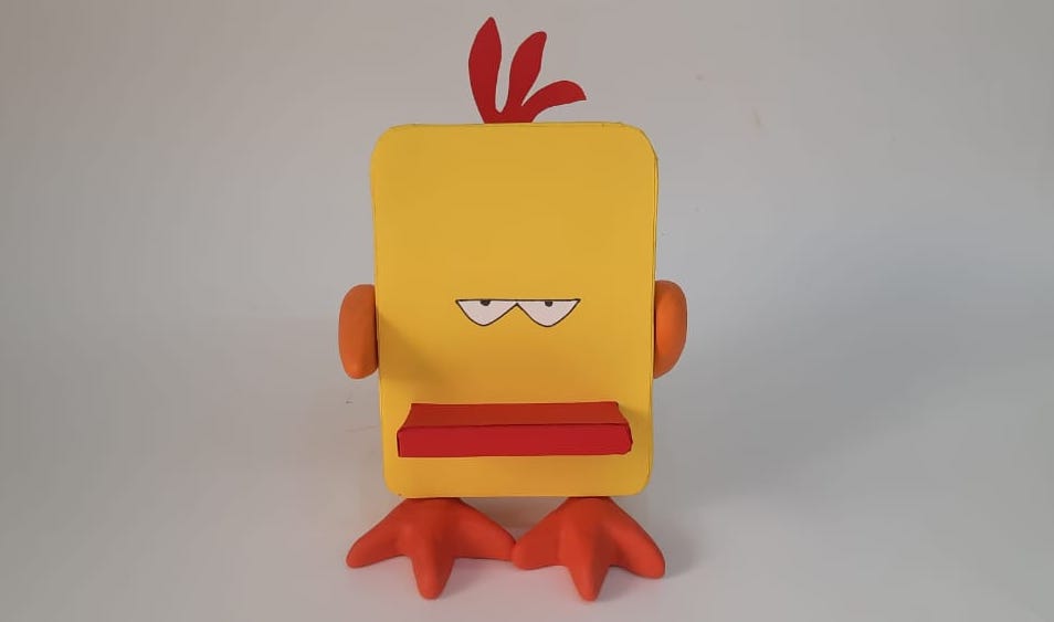 Bird Phone Holder Craft Activity for Students