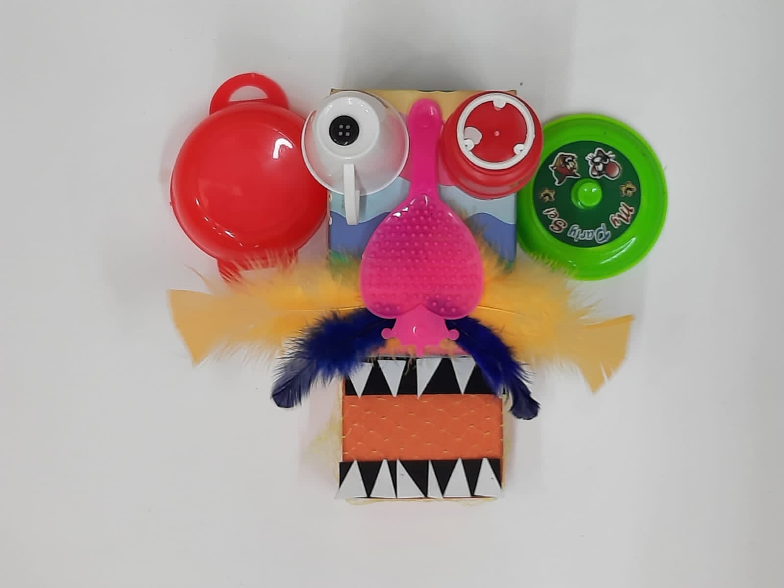 Tribal Face Decor Mix Media Craft Activity