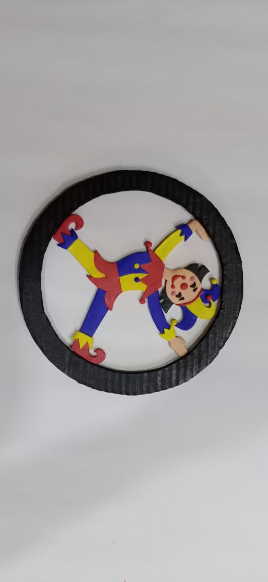 Fun Acrobatic Joker Craft Activity for Students
