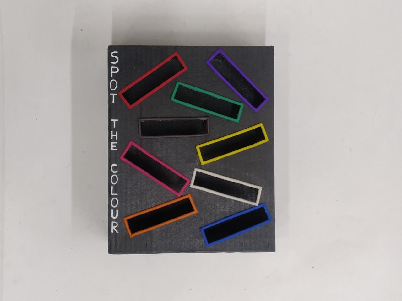 DIY Spot The Colour Game Craft Activity for Kids