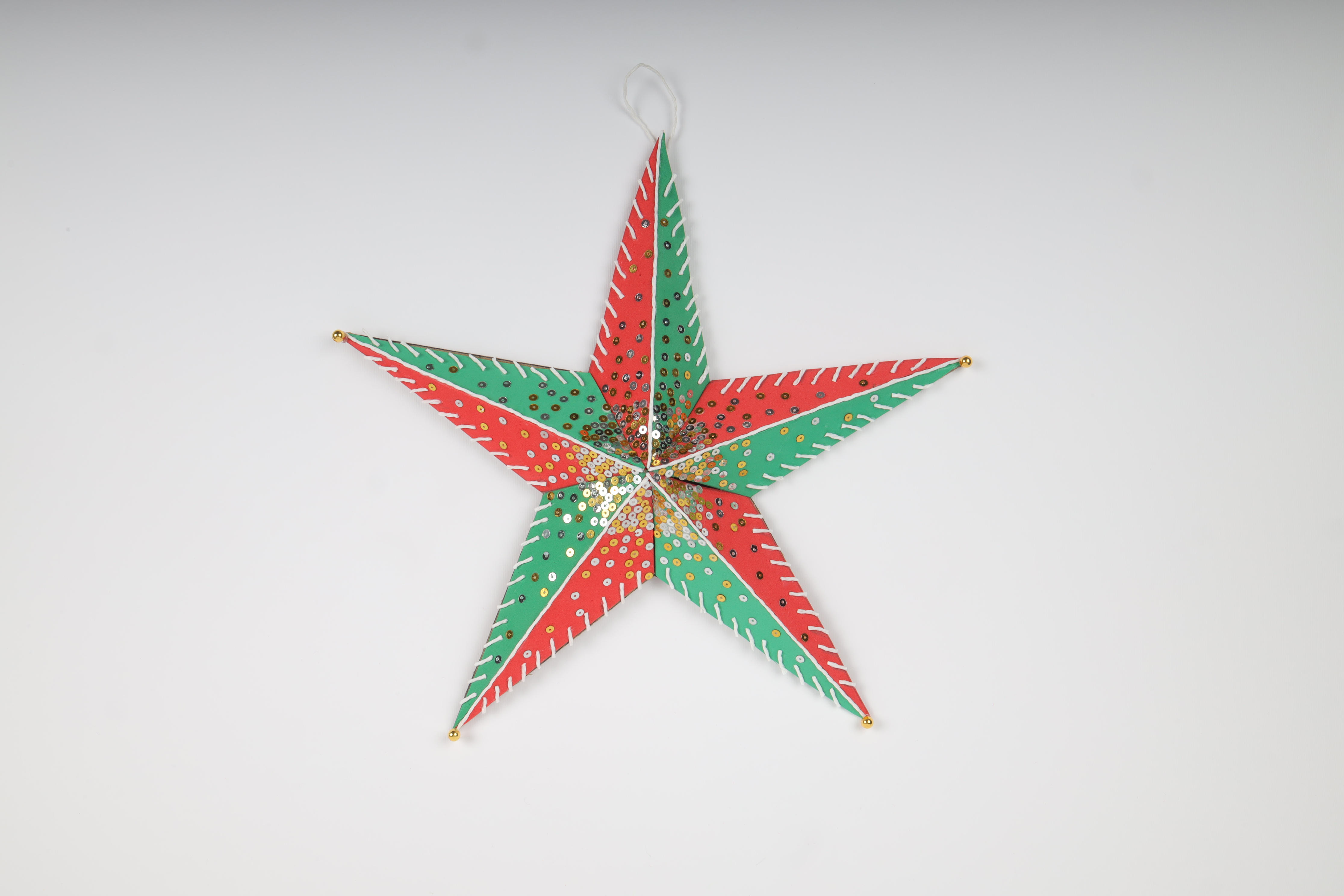 Learn Crafting Christmas Star with Paper in Quick and Easy Steps.