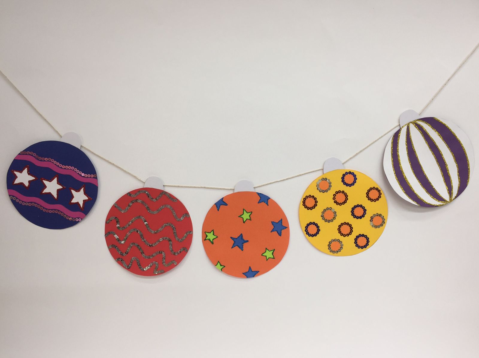 DIY Bunting Decor Craft Activity Using Chart Paper