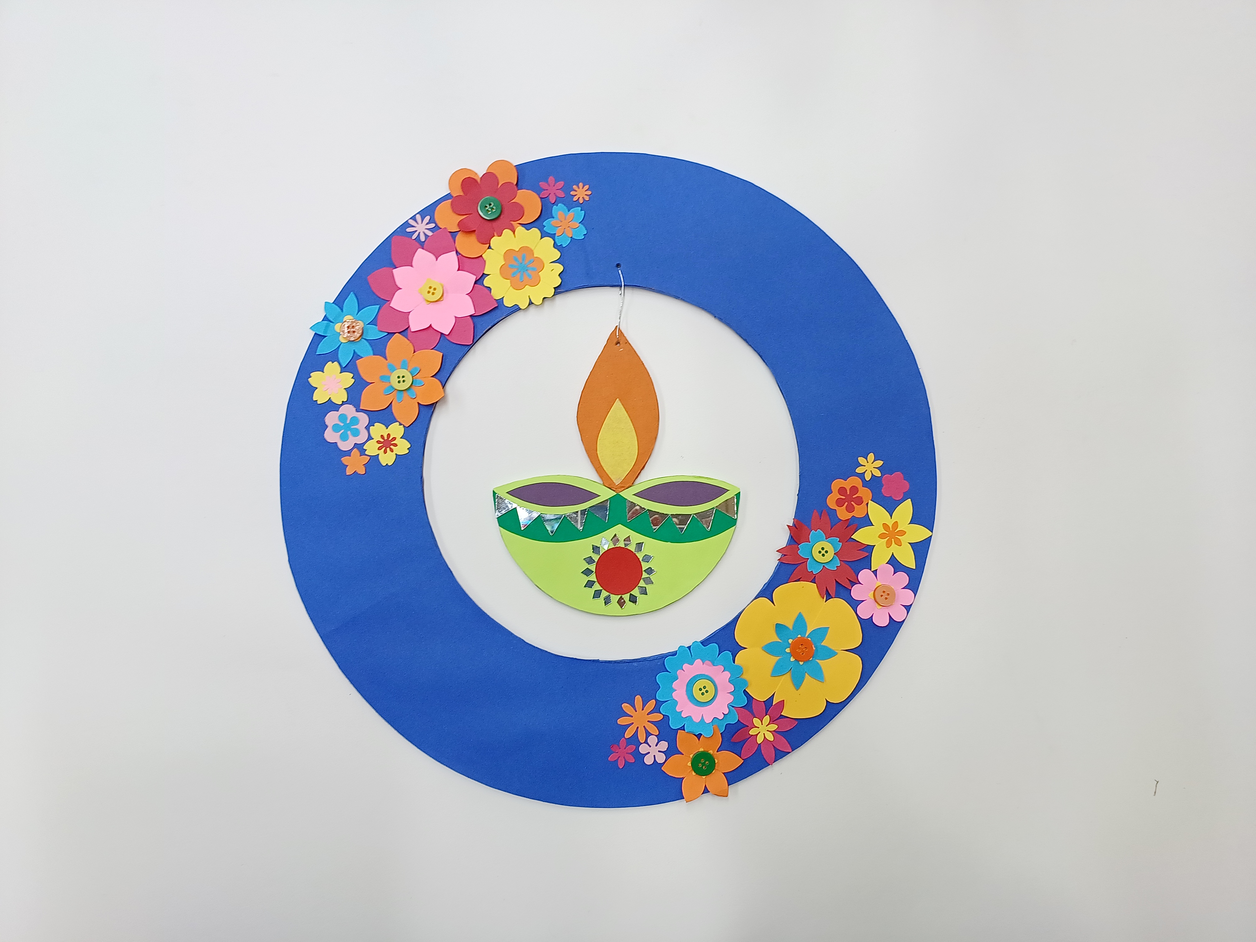 Learn DIY Diya Dangler Craft for Kids