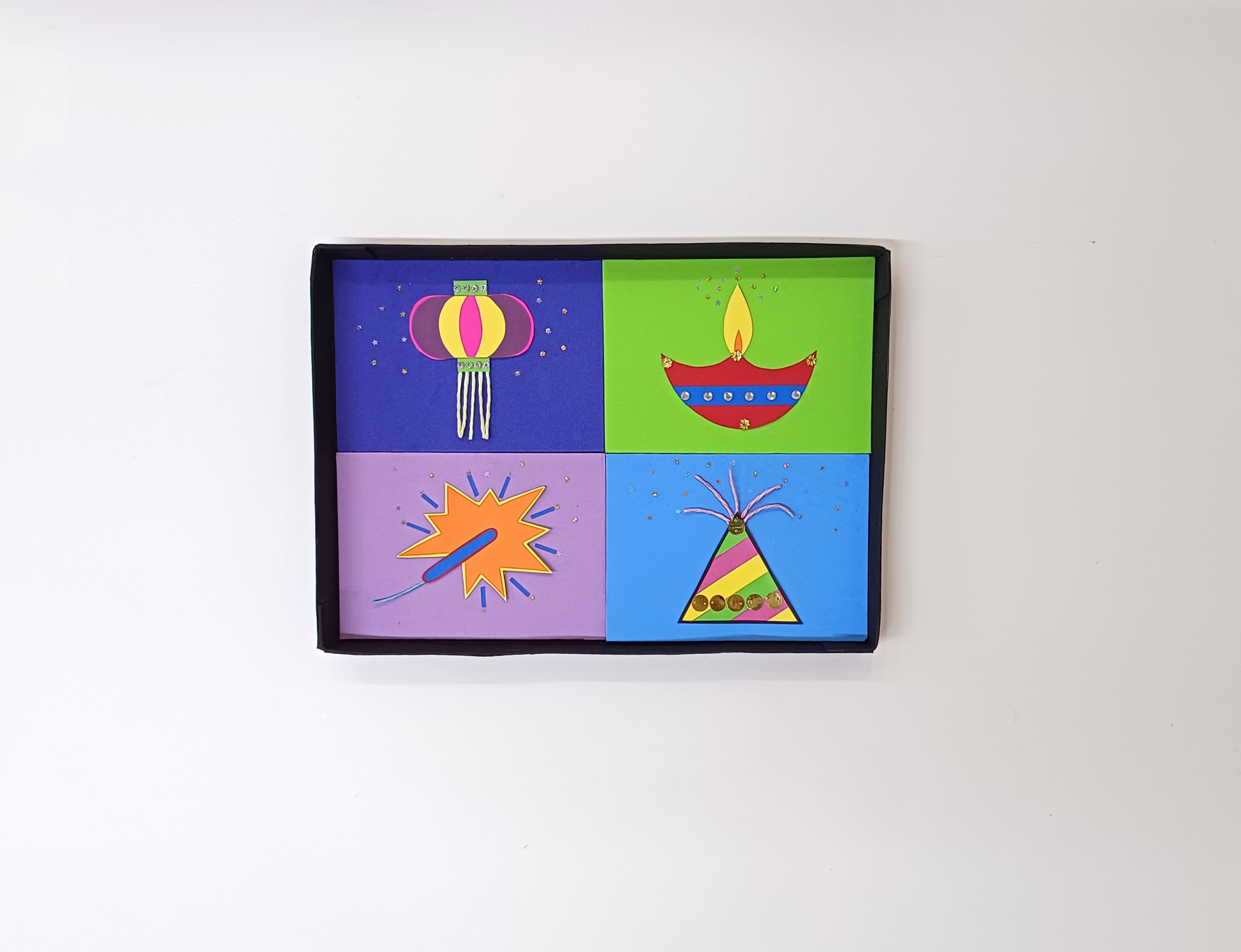 Diwali Festive Tray Craft