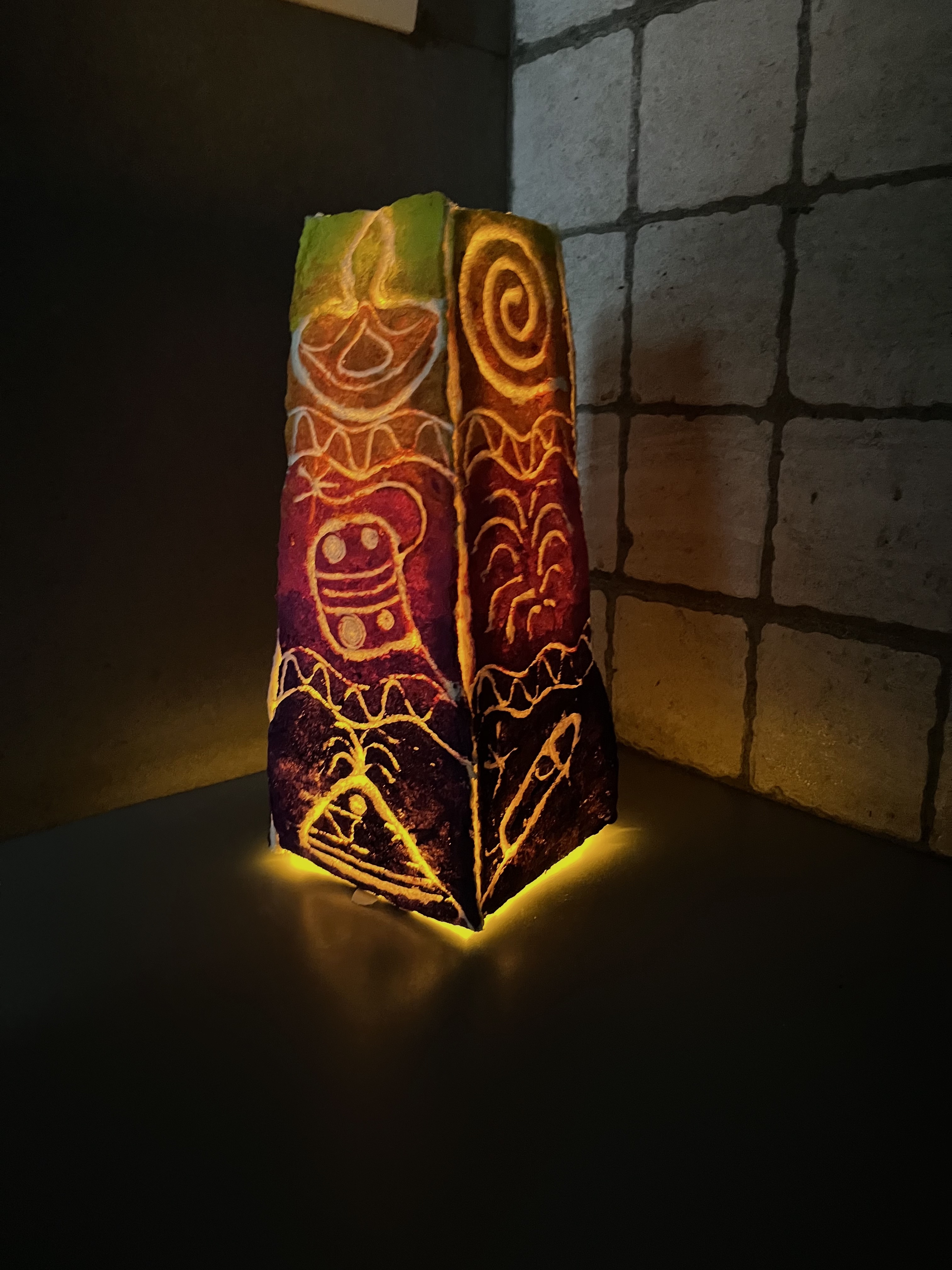 Easy to Make Table Lamp Craft for Diwali