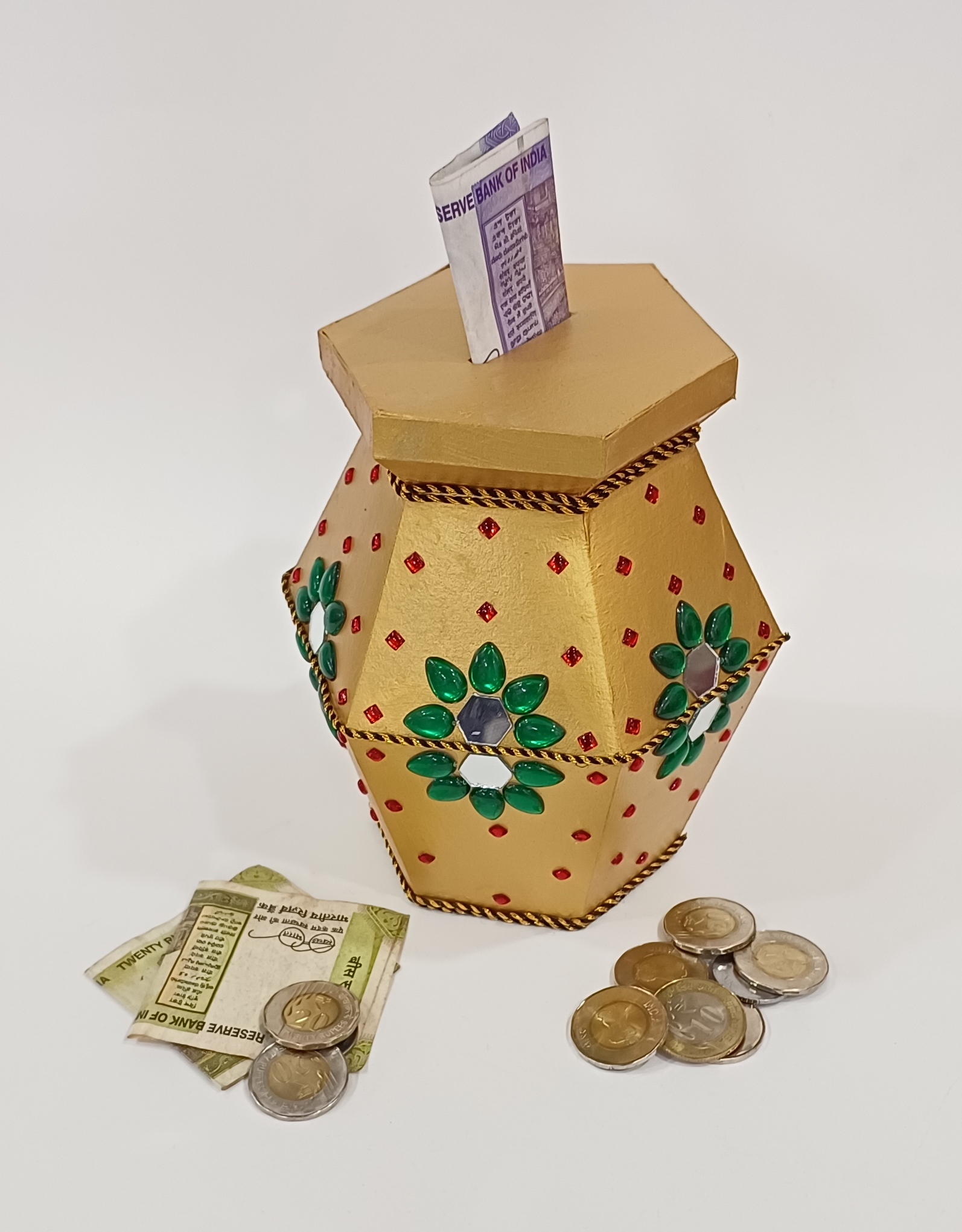 Dhanteras Piggy Bank Craft Ideas for Kids