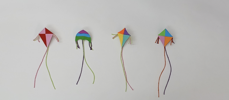 Kite Board Pins Art and Craft for Kids