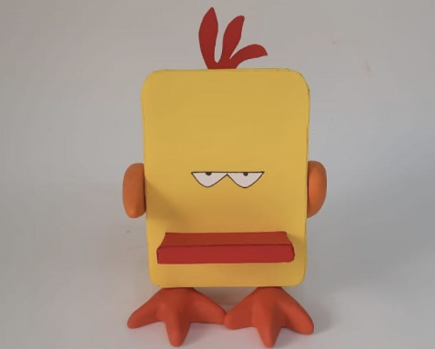 Learn DIY Bird Shape Phone Holder Craft for Kids