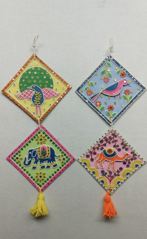 Wall Decor Clay Craft Activity for Kids