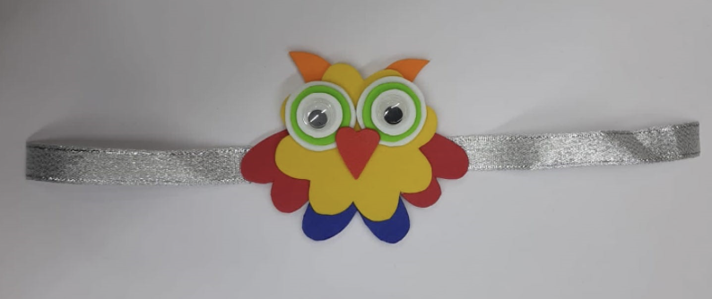 Owl Rakhi Making at Home