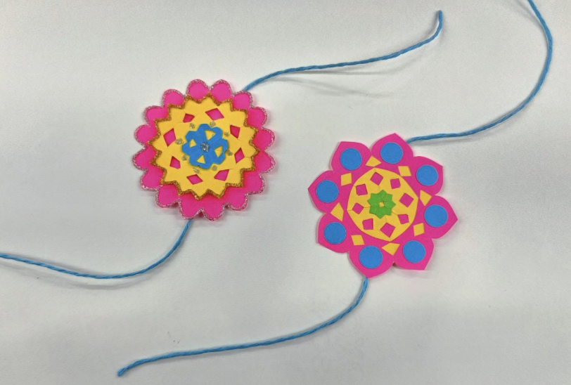Learn to Make Quick Homemade Rakhi with Paper Craft Art.