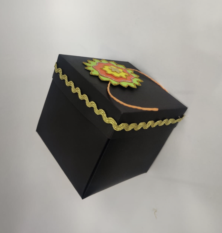 Explosion Gift Box Paper Craft DIY