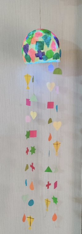 Learn Tissue Paper Lamp Craft for Kids