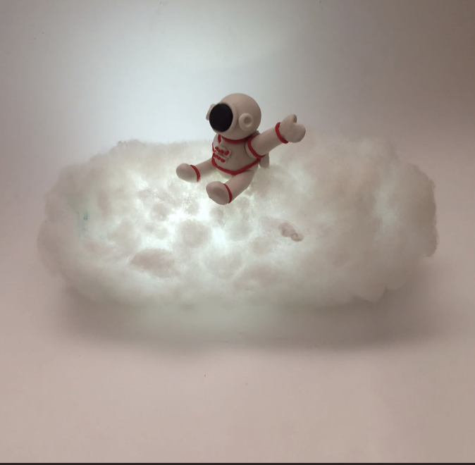 Learn Astronaut Tabletop Craft for Kids