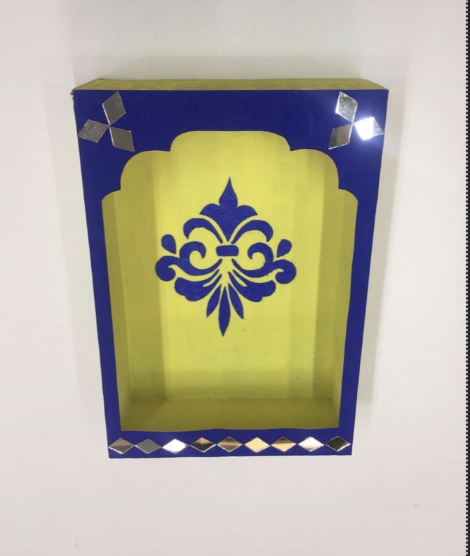 Mughal T Light Craft Activity Using  Cardboard