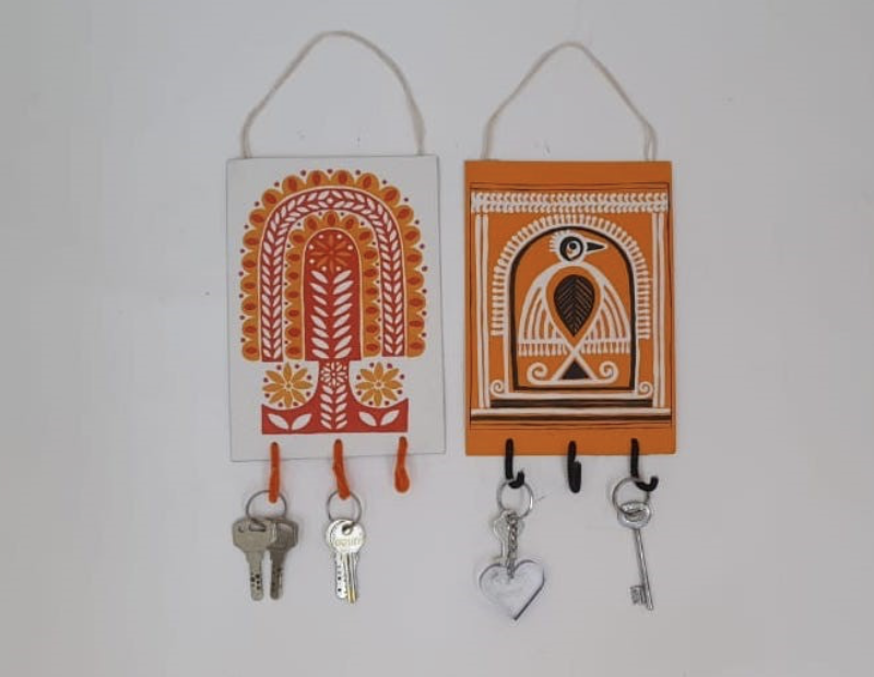 Key Holder Wall Craft Activity using Mount Board 