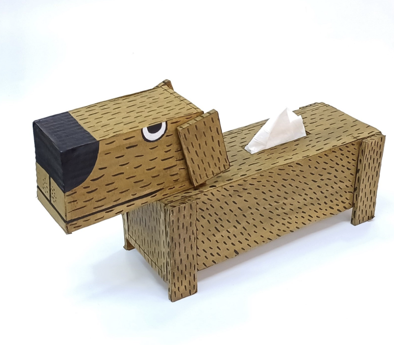 Make a Tissue Holder Craft for Kids