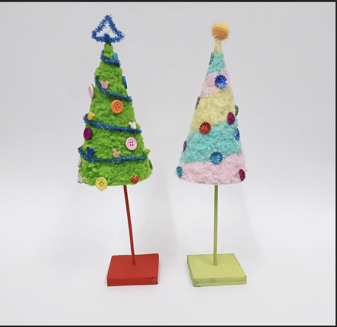 Christmas DIY Table Top Decor for Kids