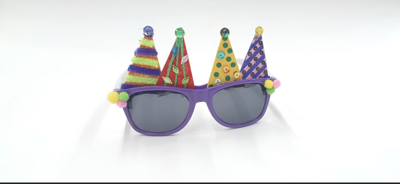 Goggle New Year Craft Ideas for Kids