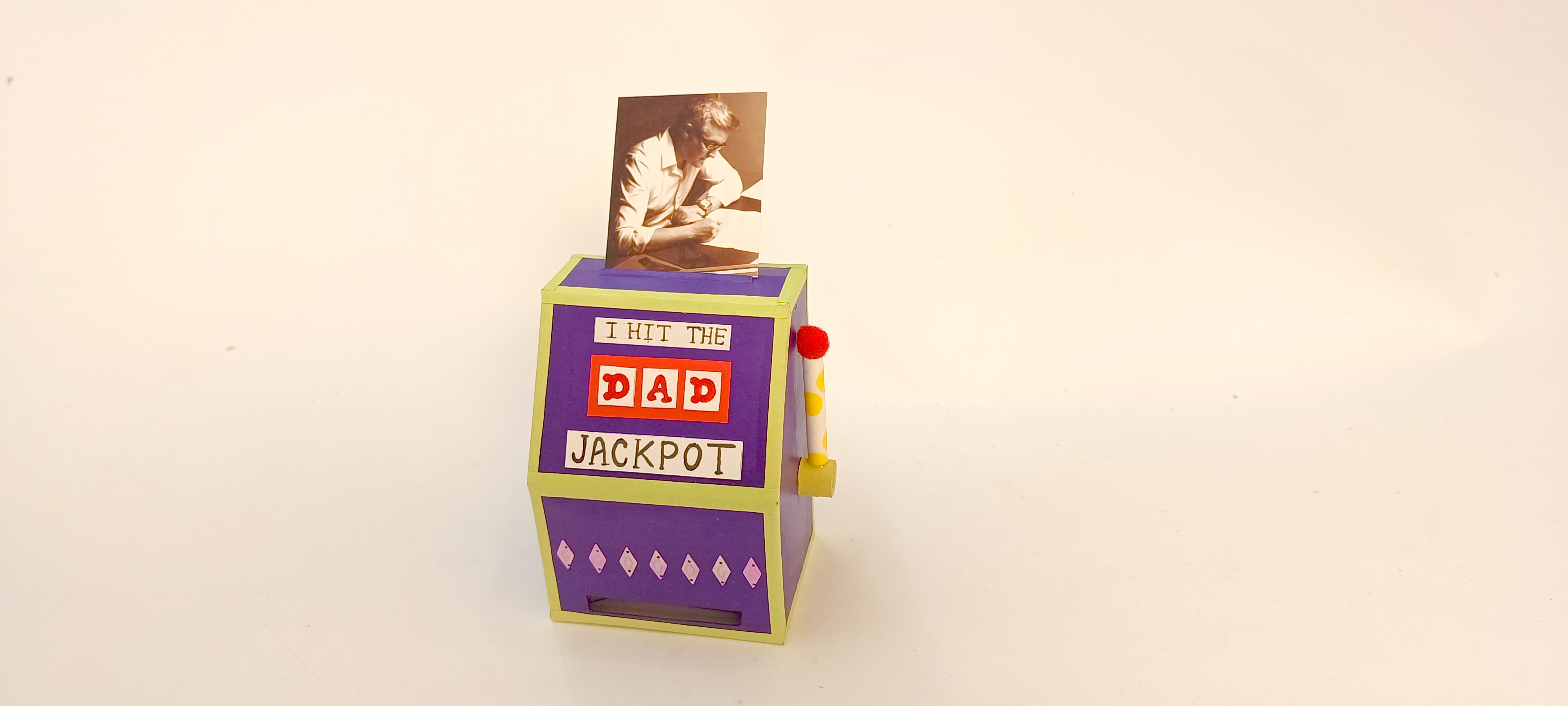 Tabletop DIY Photo Frame for Fathers Day