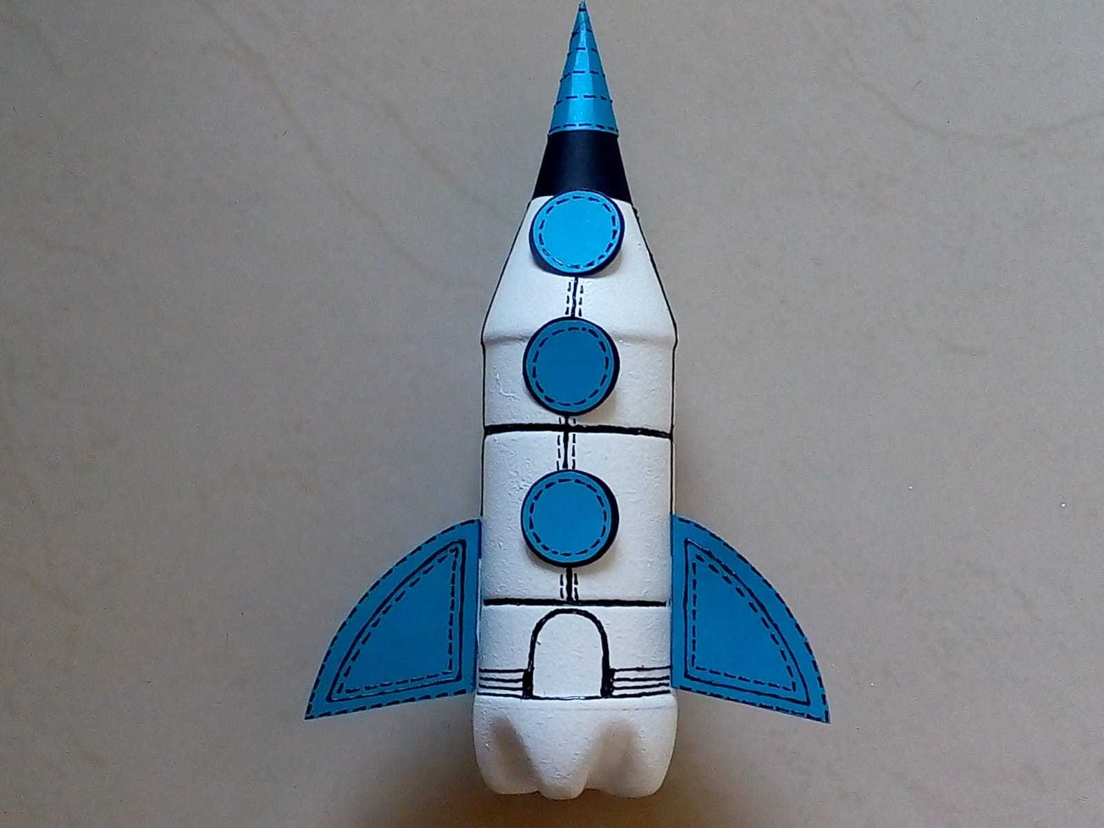 DIY How to Make a Rocket Piggy Bank Craft for Kids 