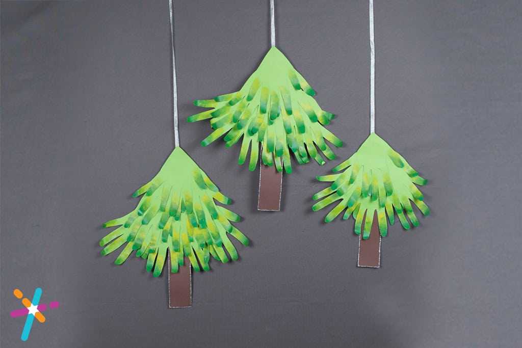 DIY Christmas Tree Decorations Easy Paper Craft for Kids
