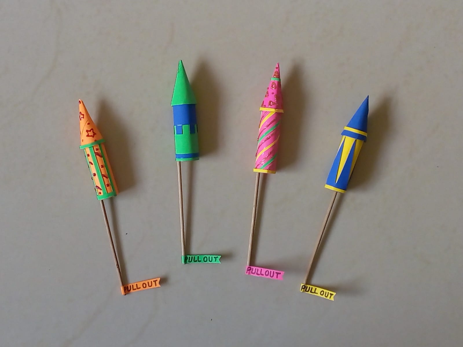 How to Make Paper Rockets for Kids | DIY Diwali Rockets 