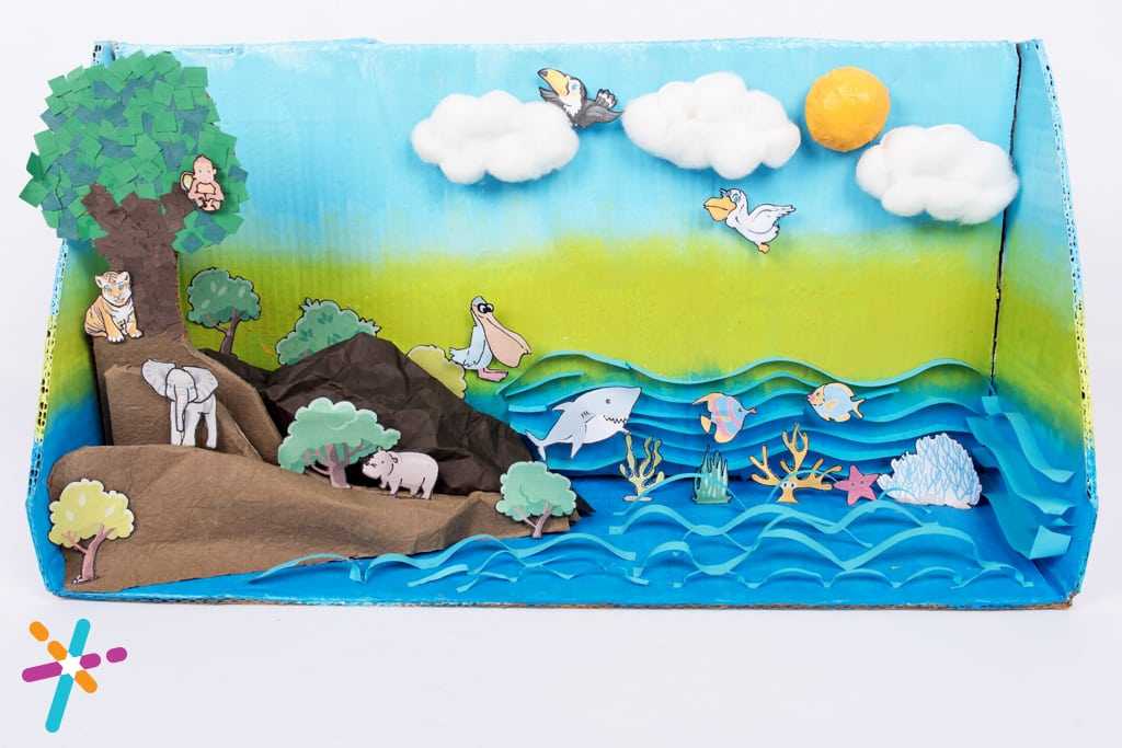 DIY Marine Ecosystem Craft Science Activity for Kids