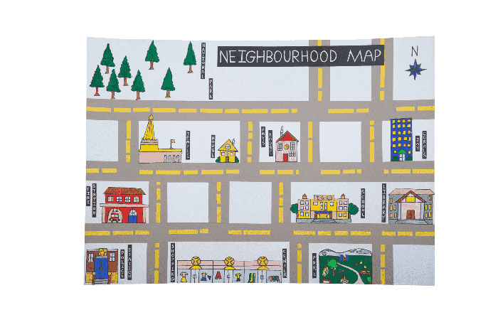 Make a neighbourhood mapping project for Children